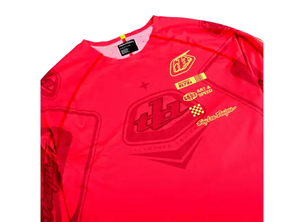 Troy Lee Designs Sprint Ultra Ghostwing pánský dres dlouhý rukáv Infra Red