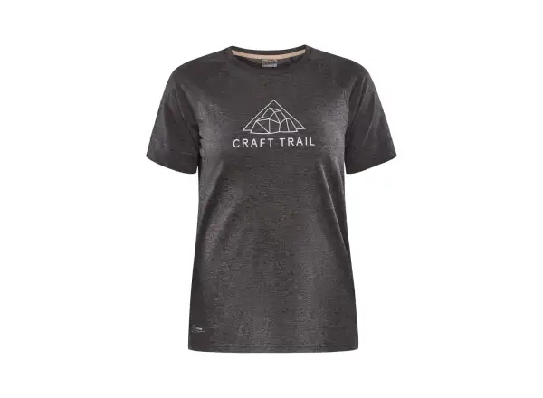 Craft ADV Trail Wool dámské triko krátký rukáv černá