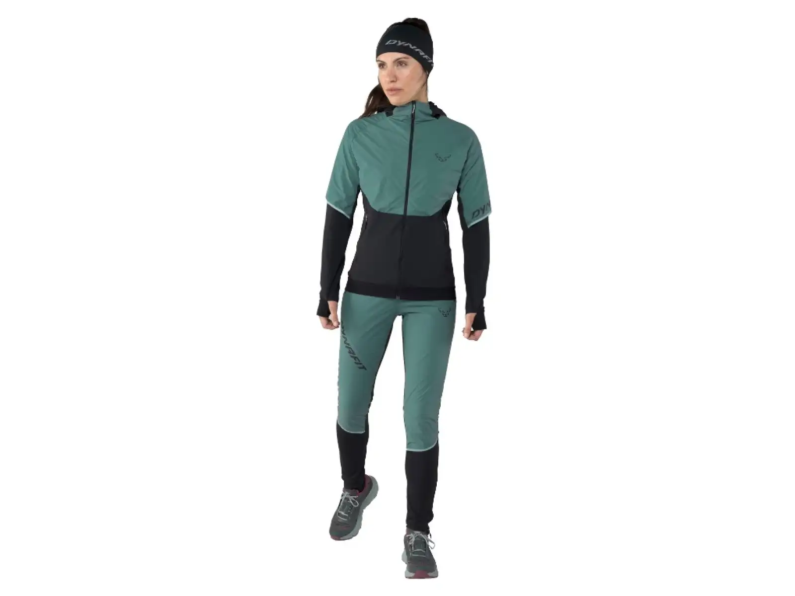 Dynafit Alpine Hybrid běžecká bunda dámská Atlantic