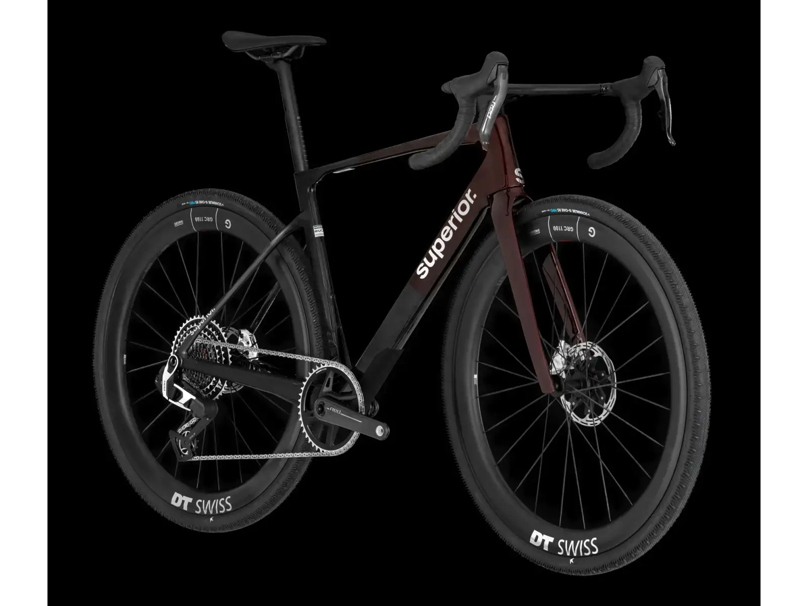Superior XR 9.9 LTD gravel kolo Matte Carbon/Gloss Red
