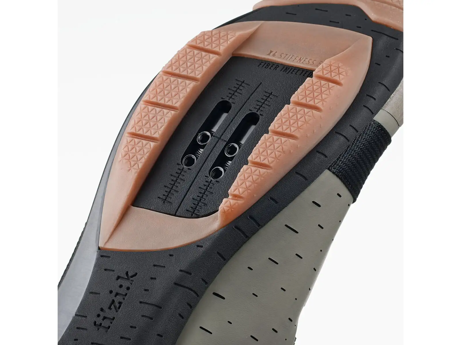 Fizik Terra Powerstrap X4 gravel pánské tretry Mud/Caramel
