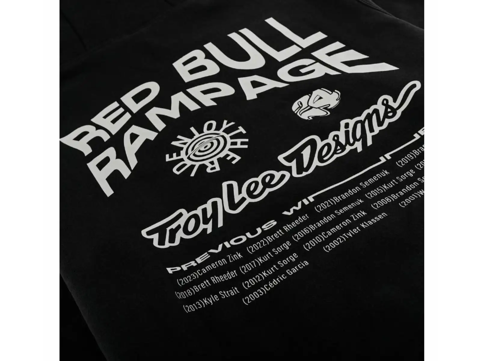 Troy Lee Designs x Red Bull Rampage Mind Melt pánská mikina Black