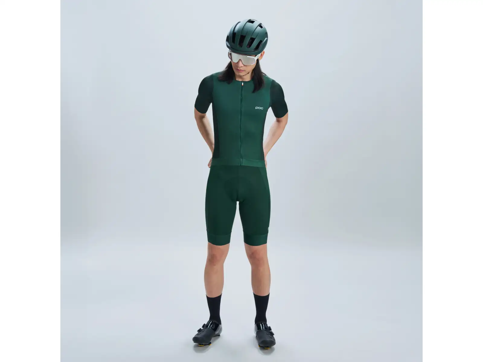 POC Cadence pánský dres krátký rukáv Pargasite Green