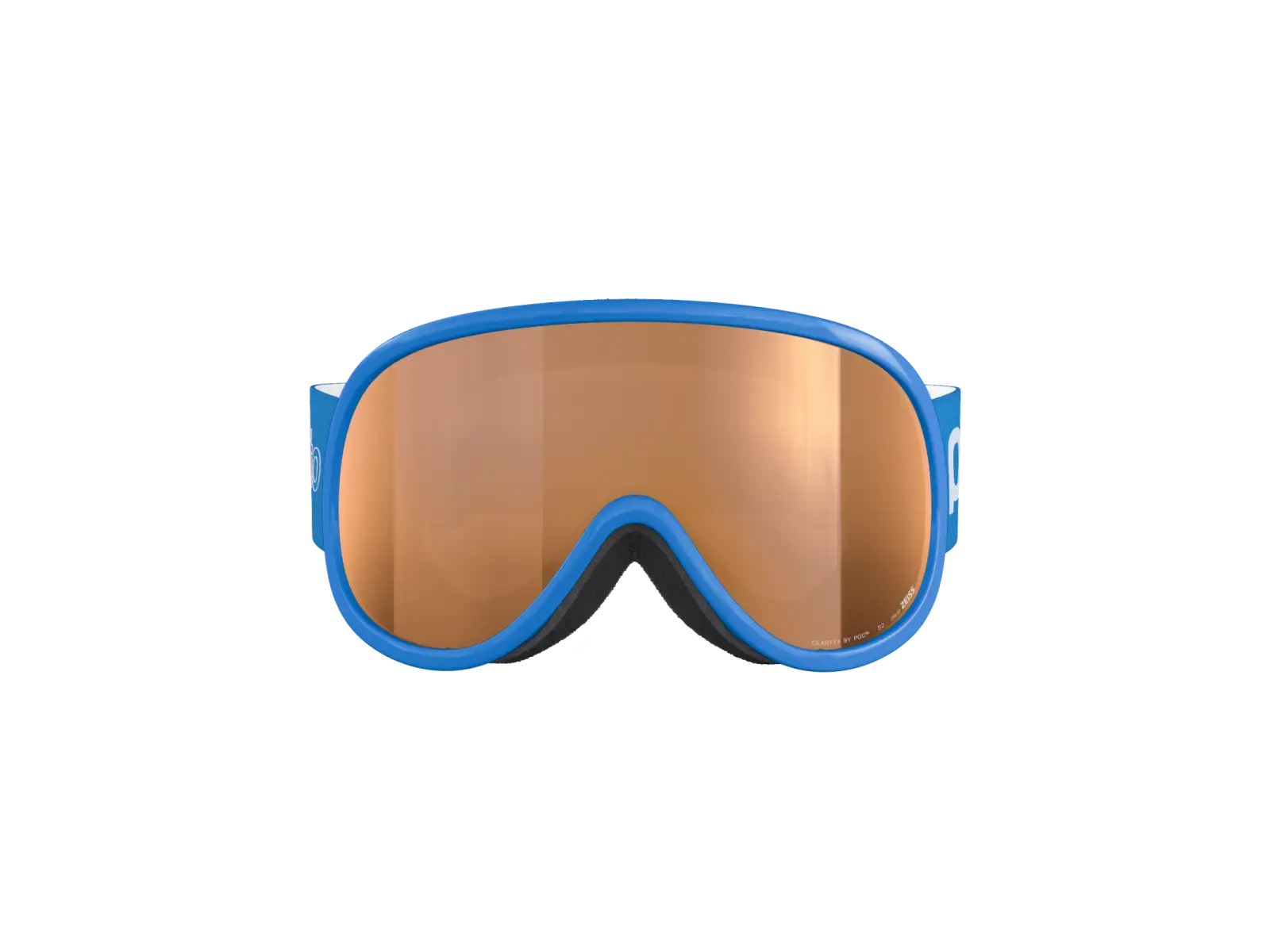 POC POCito Retina dětské lyžařské brýle Fluorescent Blue/Partly Sunny Light Orange