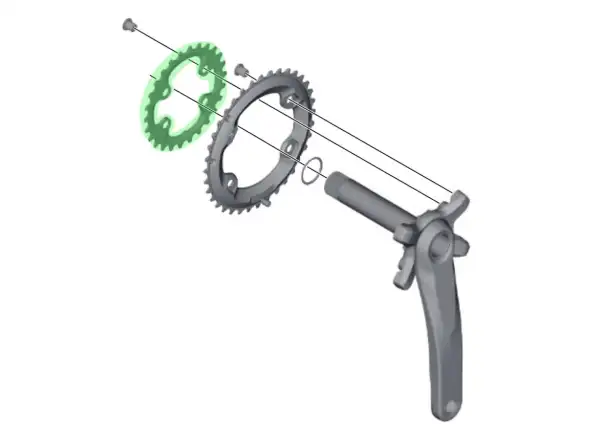 Shimano XT FC-M8000-2 převodník 28 zubů