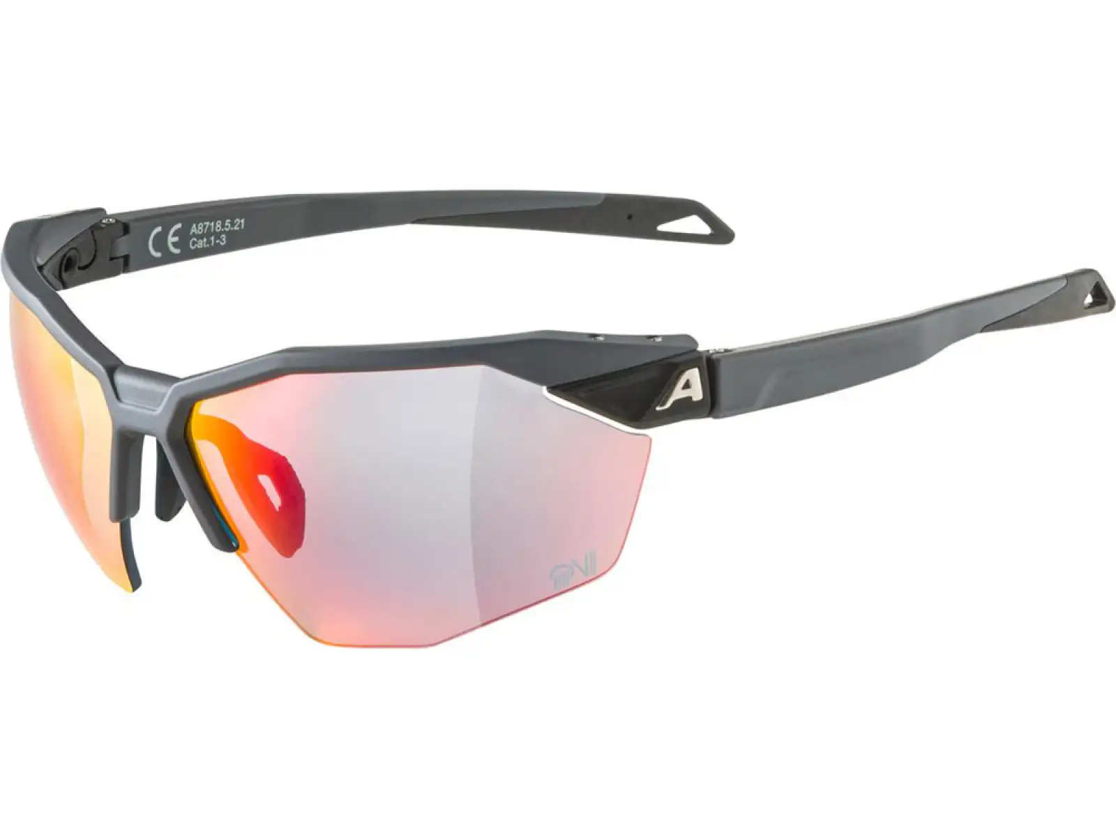Alpina Twist Six HR QV brýle Midnight Grey Matt