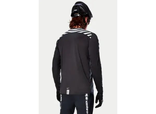 Alpinestars A-Dura Dri Oscar pánský dres dlouhý rukáv Black Reflective