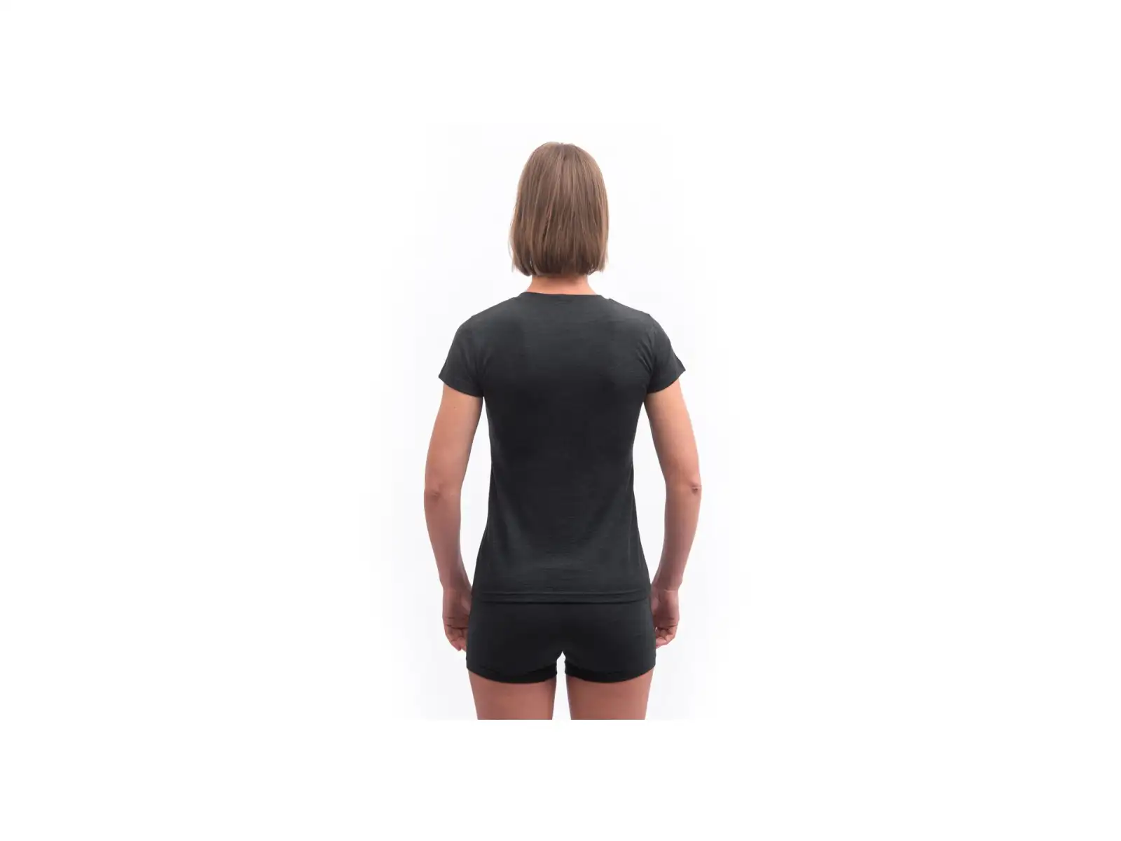 Sensor Merino Cordura dámské triko krátký rukáv černá