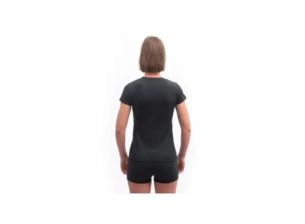 Sensor Merino Cordura dámské triko krátký rukáv černá
