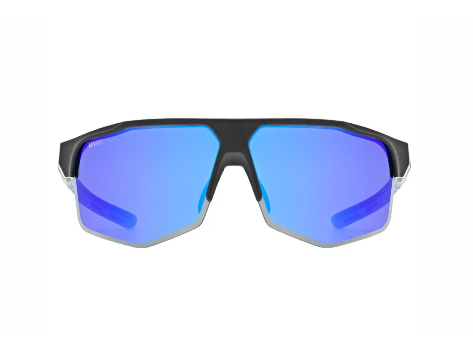 Uvex Axos Set brýle Black Matt/Mirror Blue