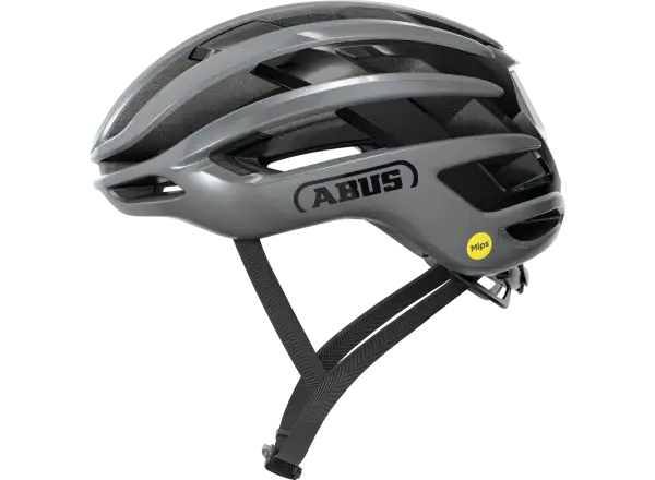 Abus AirBreaker 2.0 MIPS silniční přilba Graphite Silver