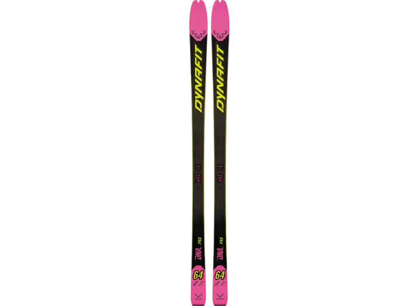 Dynafit DNA Pro skialpové lyže Neon Yellow/Pink Glow