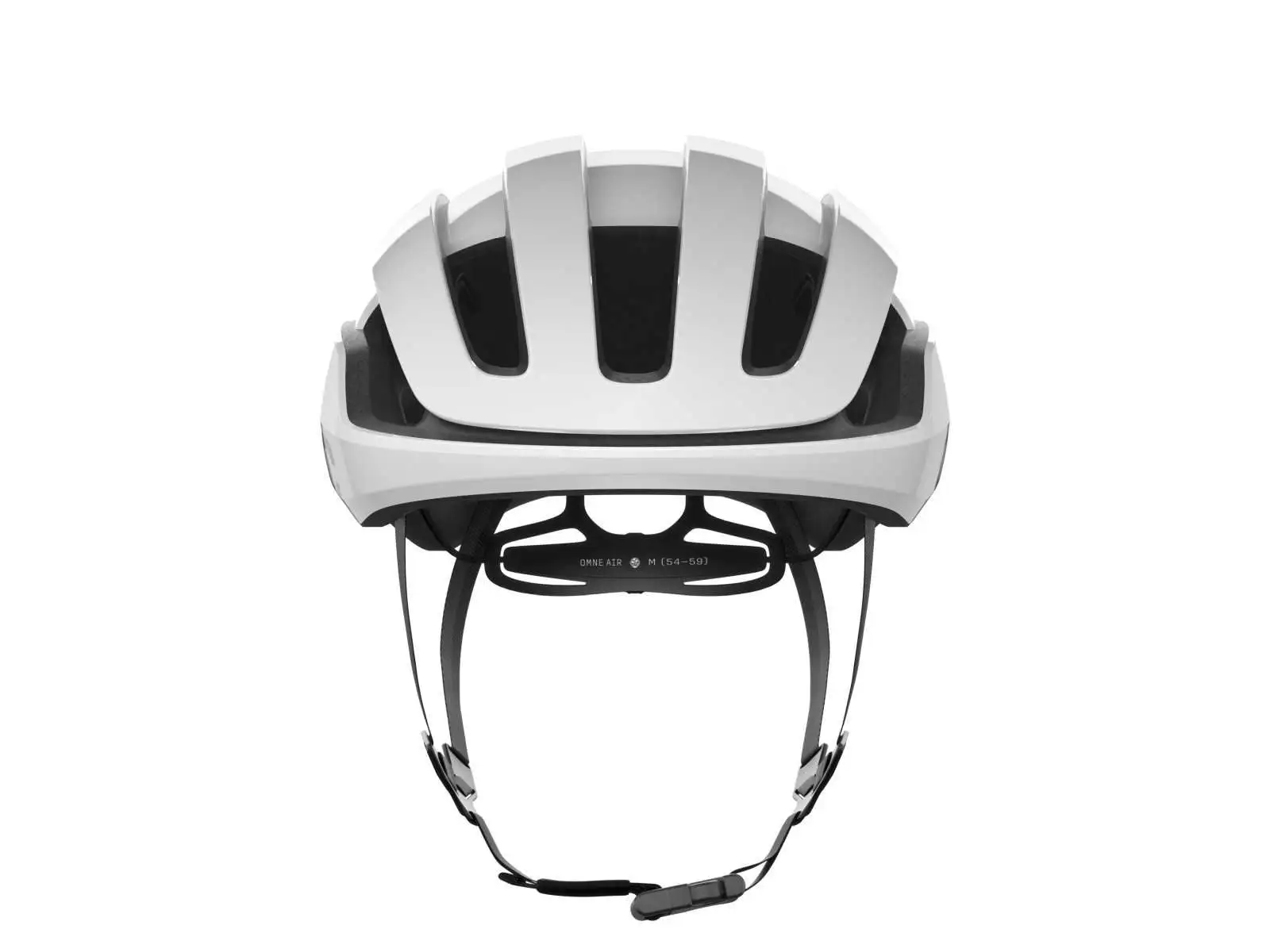 POC Omne Air MIPS přilba Hydrogen White/Uranium Black Matt/Logo