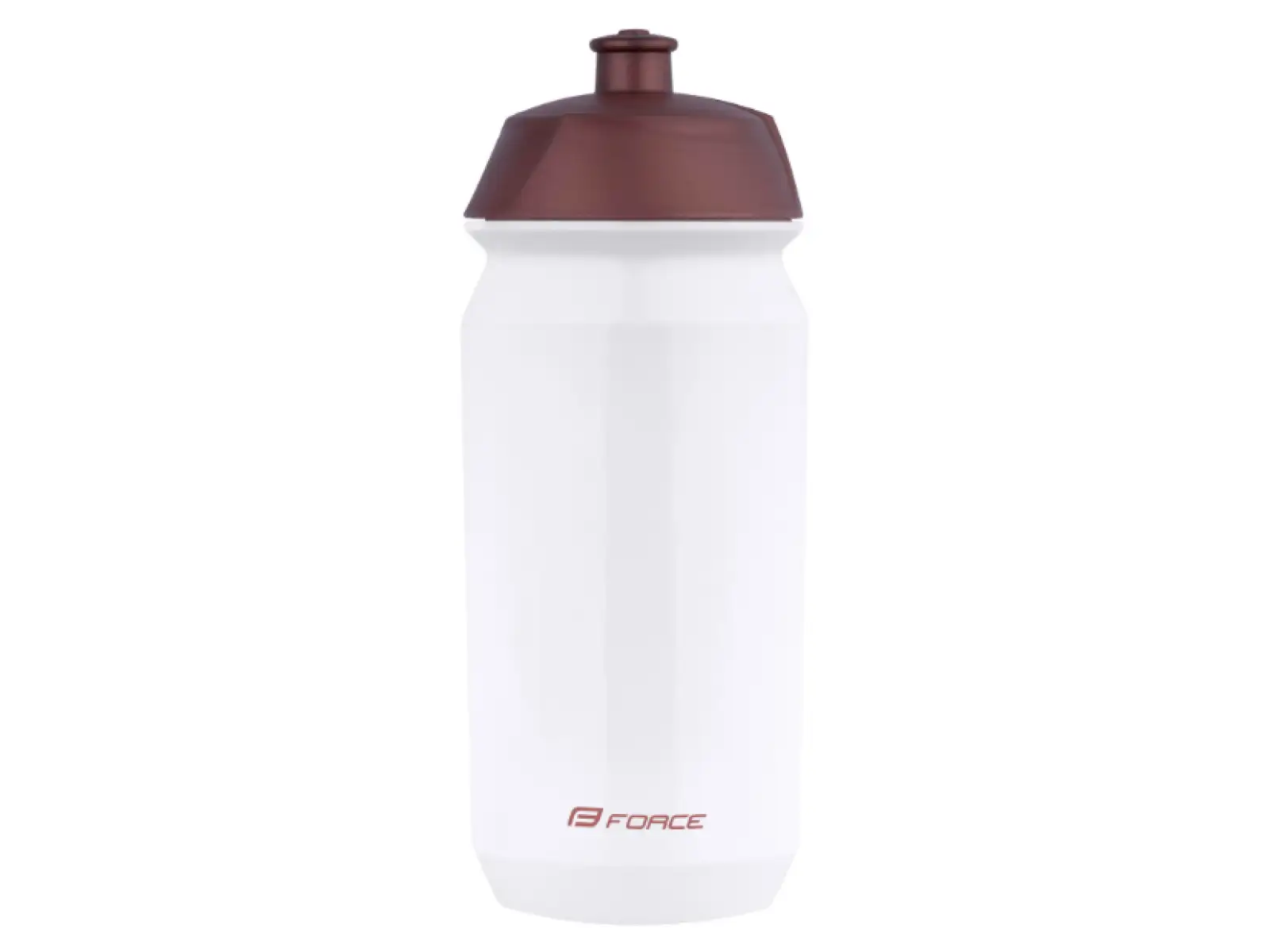 Force Ride Bike cyklistická láhev 500 ml bílá/bronzová