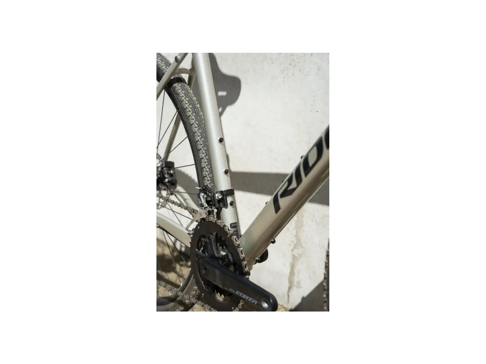 Ridley Grifn A GRX600 gravel kolo Chain Silver Gray/Black