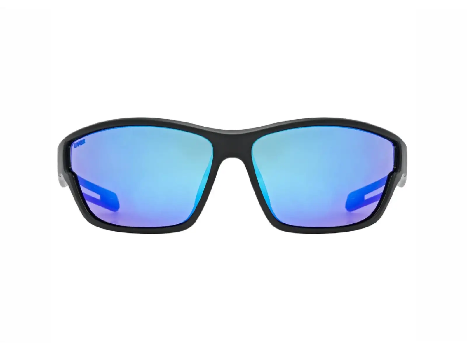 Uvex Sportstyle 806 brýle Black Matt/Mirror Blue