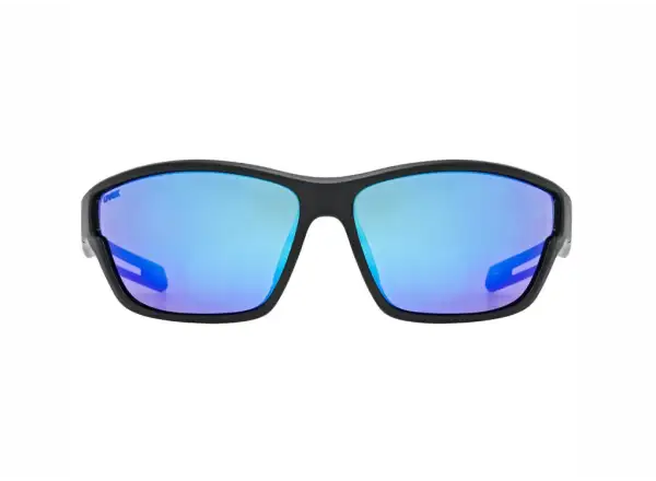Uvex Sportstyle 806 brýle Black Matt/Mirror Blue