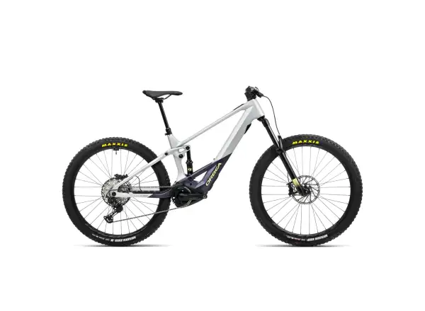 Orbea Wild M20 horské elektrokolo Halo Silver/Tanzanite Carbon