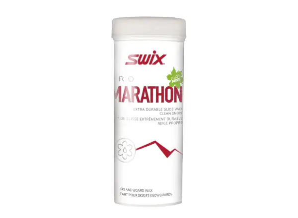 Swix DHP Marathon Pro práškový skluzný vosk