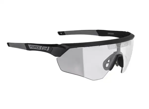 Force Enigma cyklistické brýle černá/šedá, fotochromatická skla