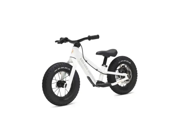 Kids Ride Shotgun dětské odrážedlo Dirt Hero 12" s brzdou 2026 bílá