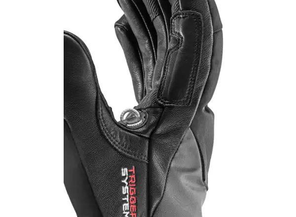Leki Hevon Thermo 3D sjezdové rukavice Black