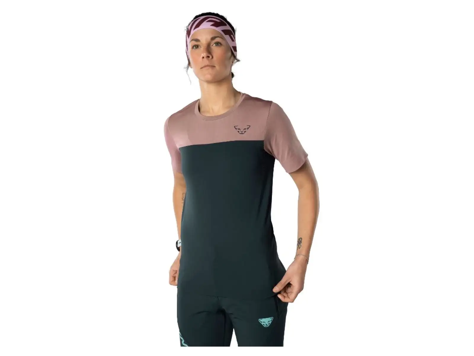 Dynafit Traverse S-TECH dámské tričko Blueberry/Mokarosa