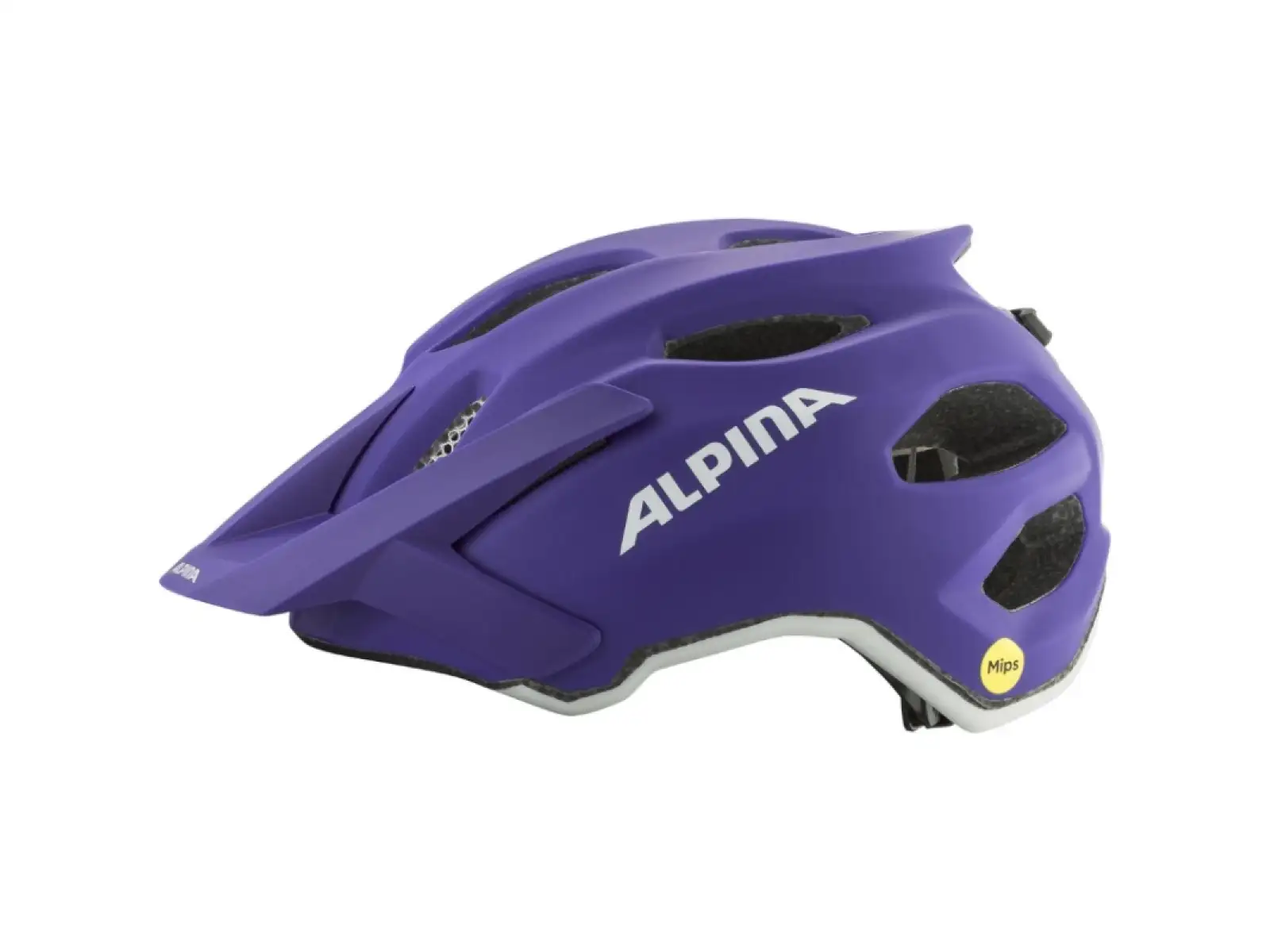 Alpina Apax JR. MIPS cyklistická přilba Midnight Purple Matt