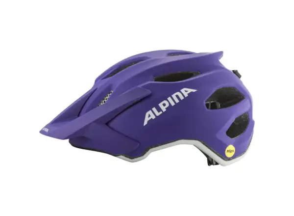 Alpina Apax JR. MIPS cyklistická přilba Midnight Purple Matt