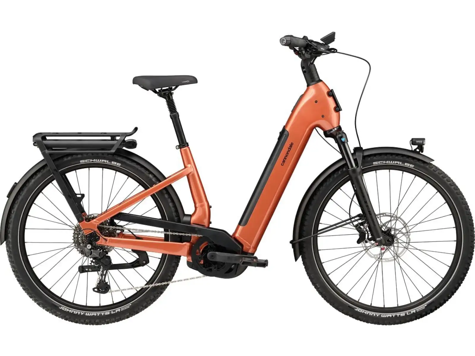Cannondale Tesoro X 1 LSTH Orange Slice nízkonástupové cestovní elektrokolo