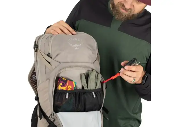 Osprey Raptor 14 batoh Pediment Grey