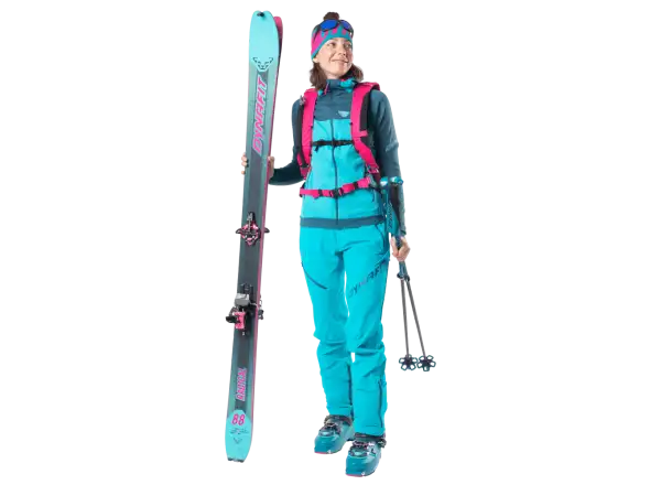 Dynafit Radical 88 dámské skialpové lyže Reef/Flamingo