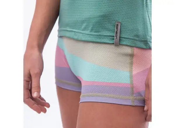 Sensor Coolmax Impress dámské triko krátký rukáv Mint/Stripes