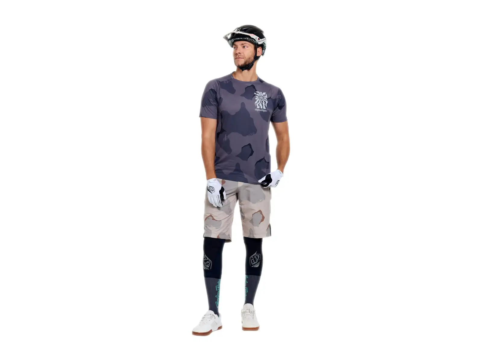 Troy Lee Designs Skyline Pro pánské kalhoty Flow Camo Pumice