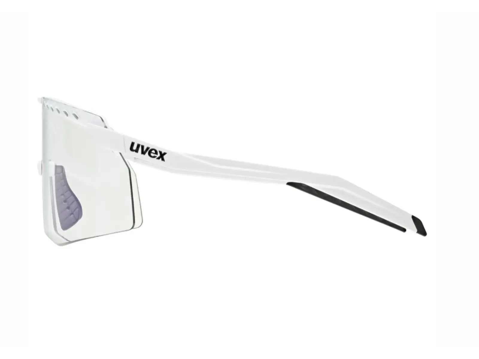 Uvex Pace Stage Variomatic brýle White Matt/Mirror Blue