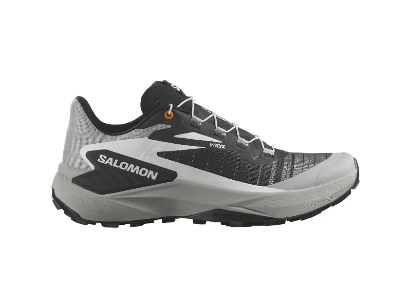 Salomon Genesis pánská běžecká obuv Black/Alloy/Turmeric