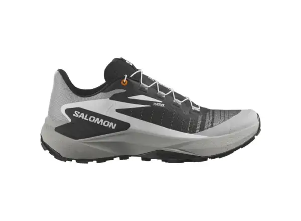 Salomon Genesis pánská běžecká obuv Black/Alloy/Turmeric