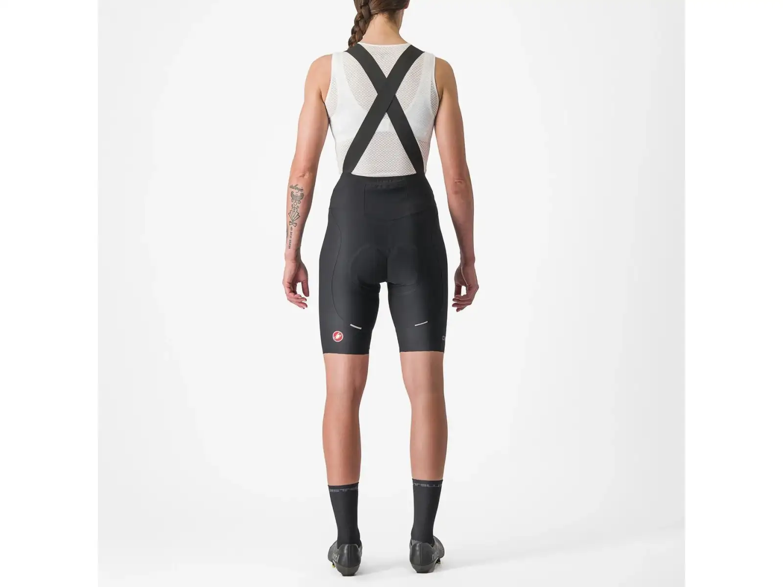 Castelli Espresso DT dámské kraťasy s vložkou a laclem Black