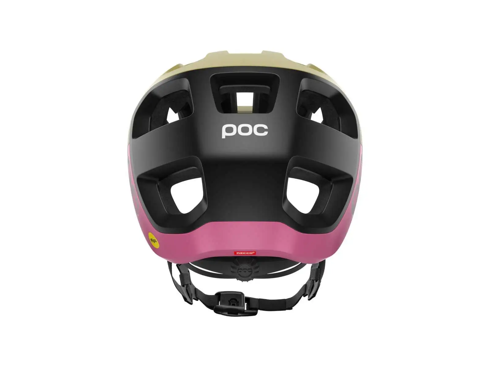 POC Cularis přilba Olivine Green Matt/Thulite Pink Matt