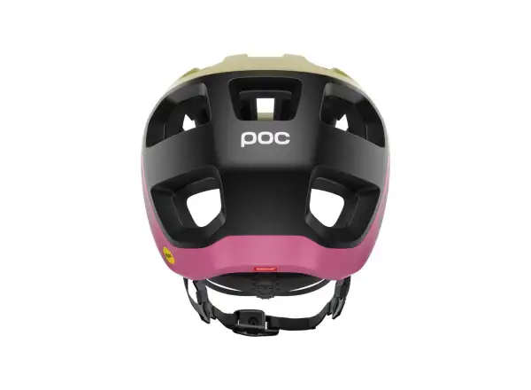 POC Cularis přilba Olivine Green Matt/Thulite Pink Matt