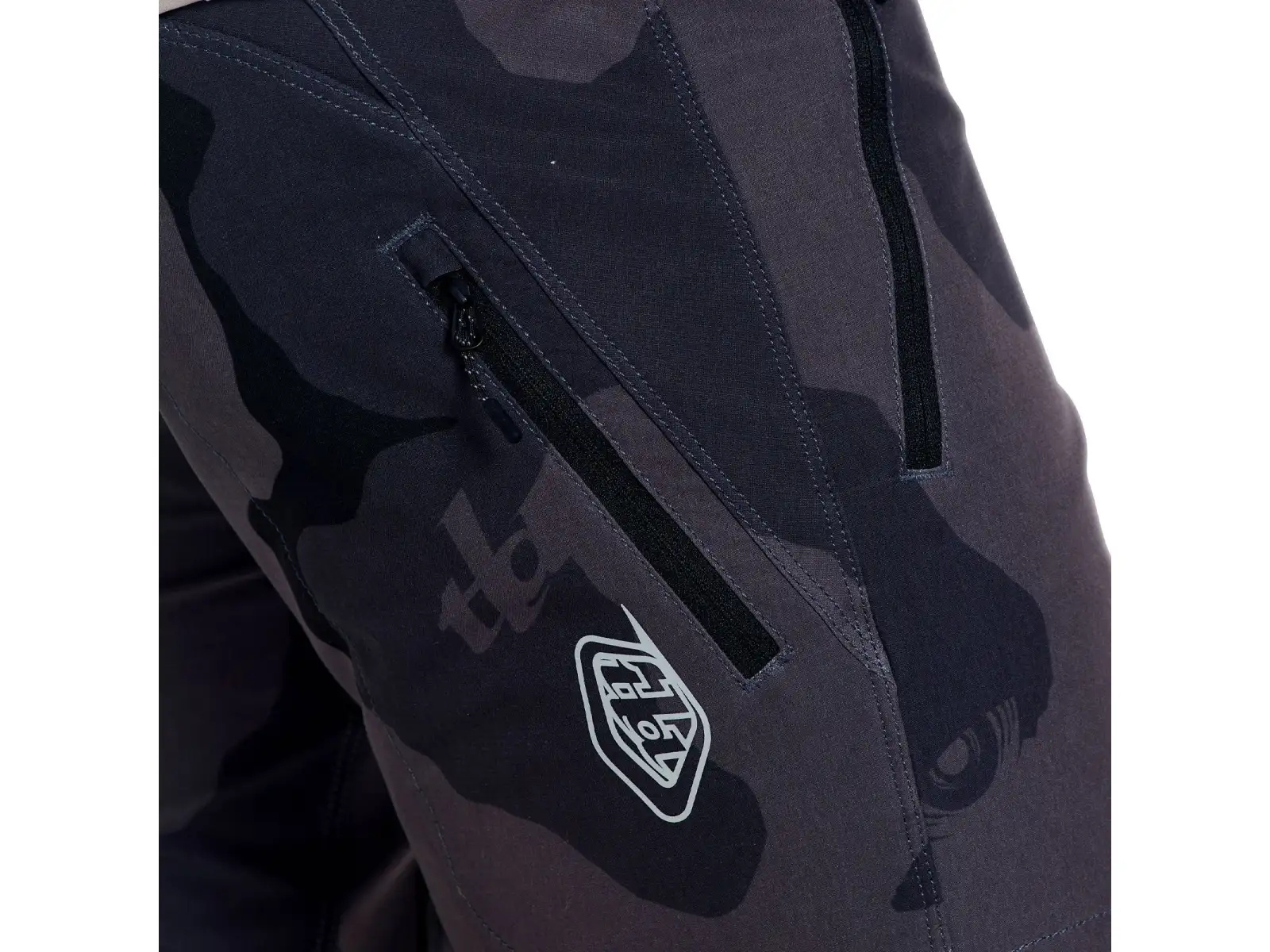 Troy Lee Designs Skyline Pro pánské kalhoty Flow Camo Carbon
