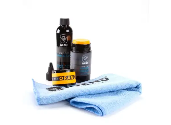Wend čistič a vosk na řetěz kit oranžová