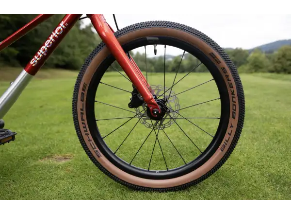 Superior TEAM 20 dětské kolo Gloss Brushed Alu / Red