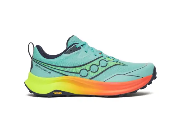 Saucony Peregrine 16 pánská běžecká obuv Splash/Citron