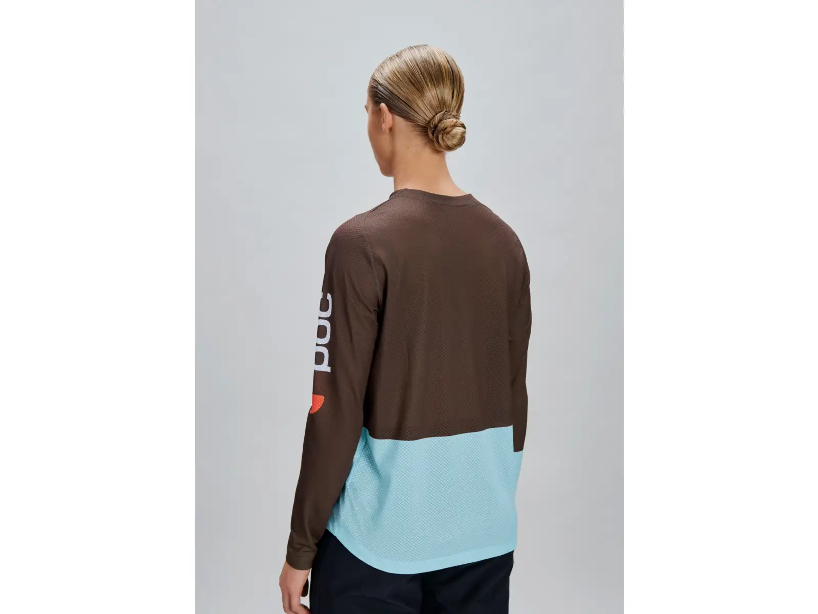 POC Motion Air dámský dres dlouhý rukáv Bronzite Brown/Lazurite Blue