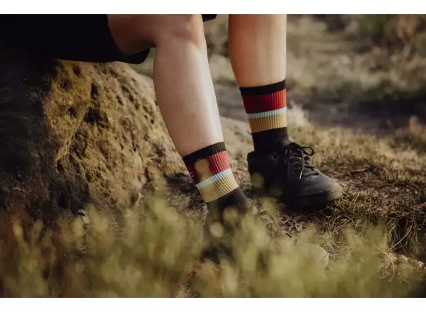 Force Stripe dlouhé ponožky černá