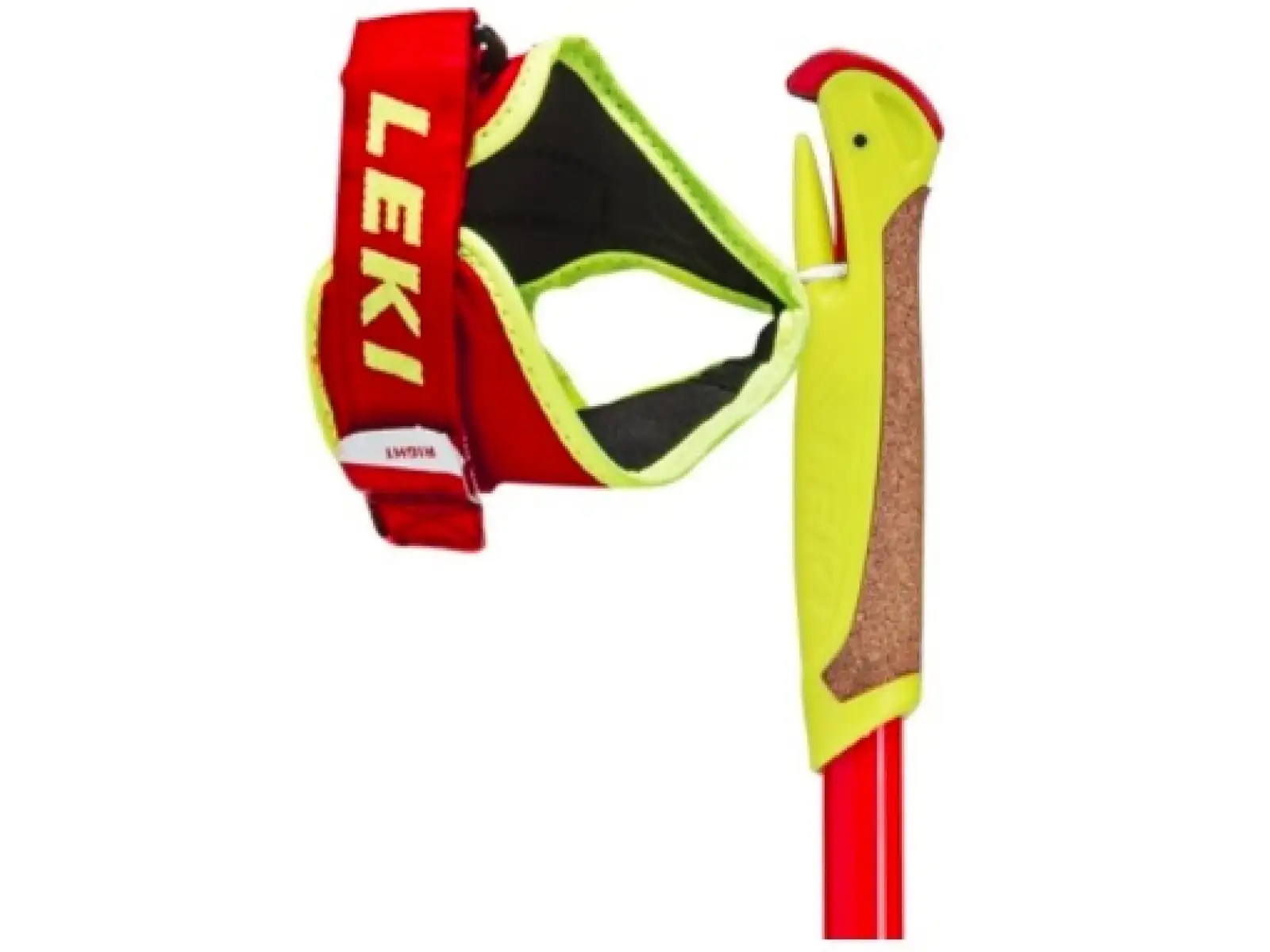 Leki HRC Junior dětské běžecké karbonové hole Neon red/Yellow/Black