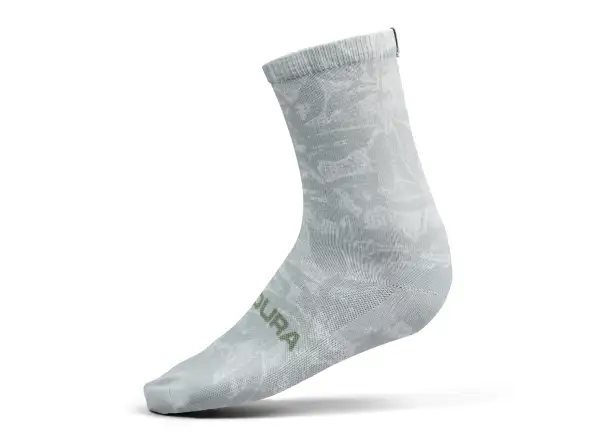 Endura Grid Floral LTD Print ponožky Mains Grey