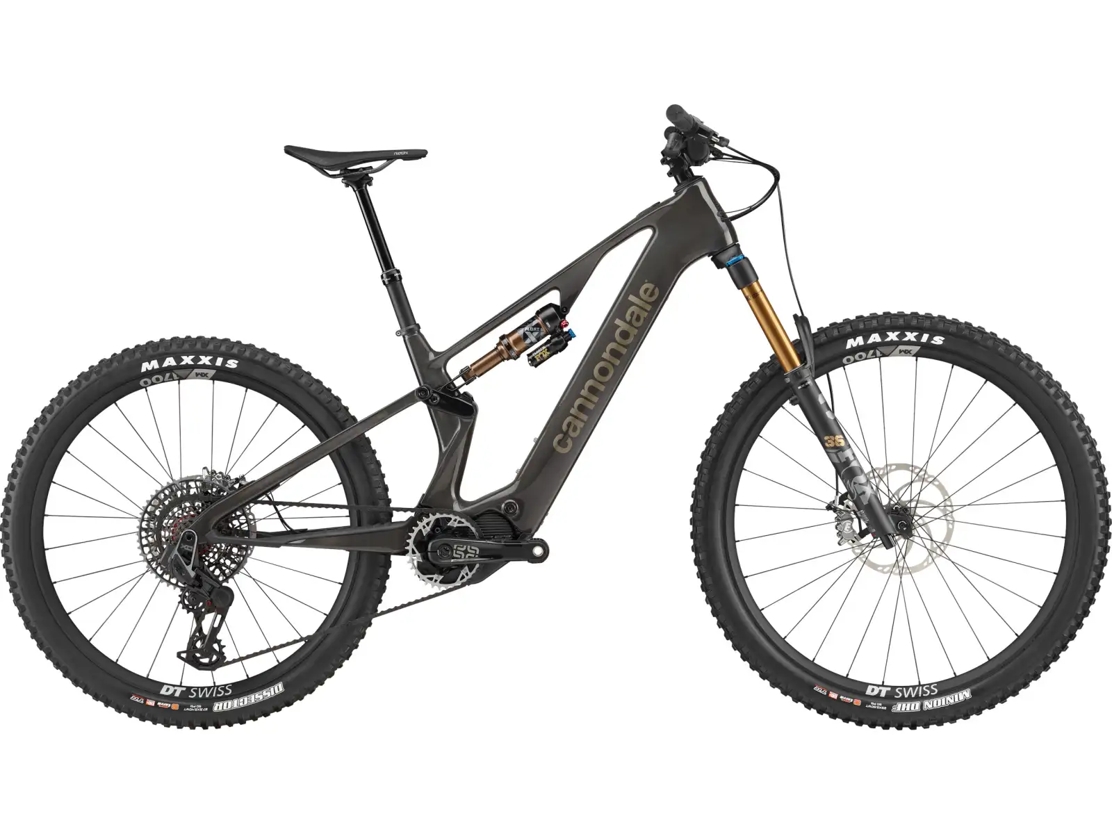 Cannondale Moterra SL 1 odlehčené celoodpružené elektrokolo RAW