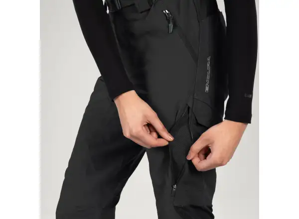 Endura Hummvee dámské 3/4 kraťasy s vložkou Black